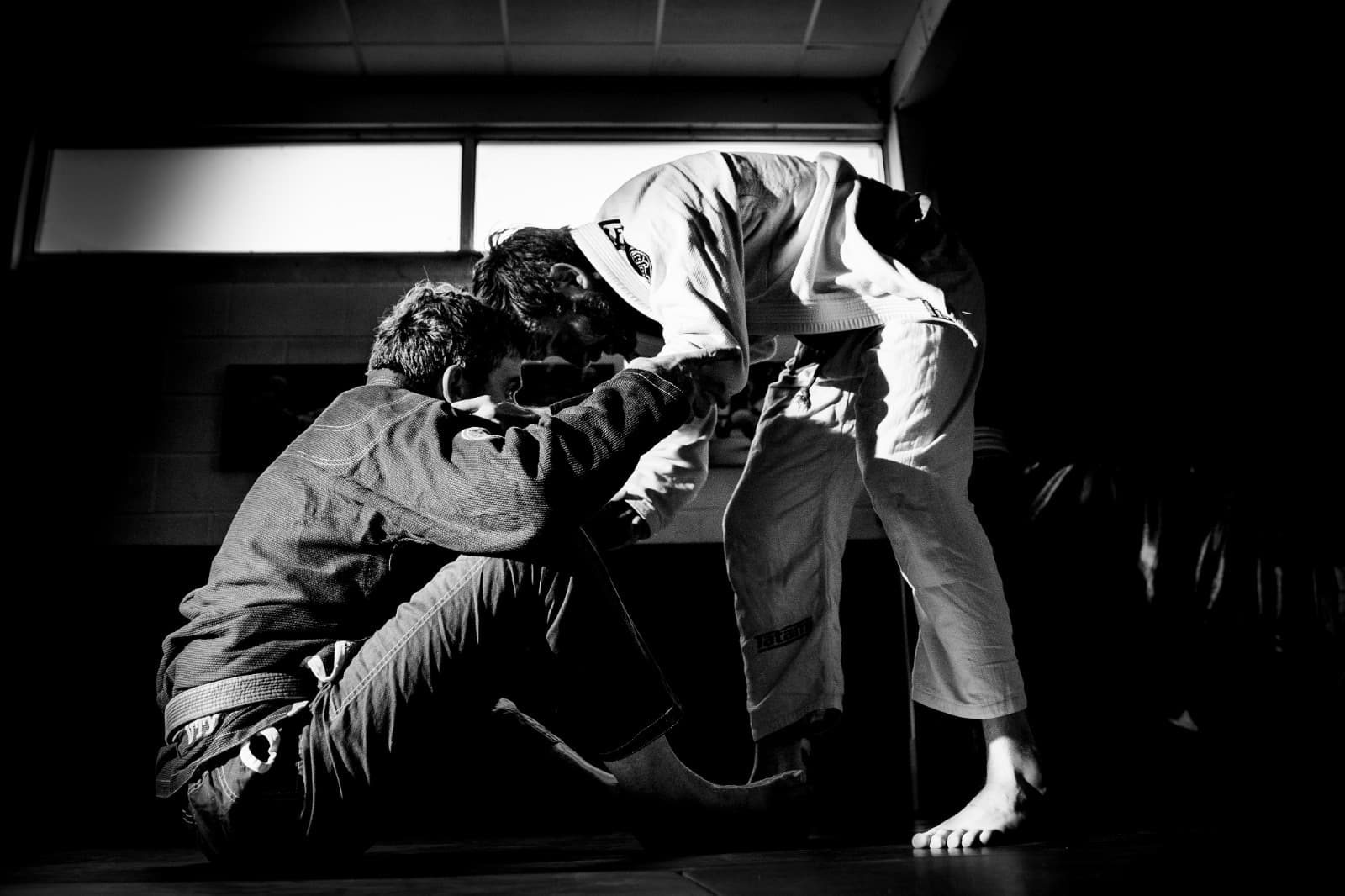 Beginners BJJ sparring class at SOL Grappling Geneva
