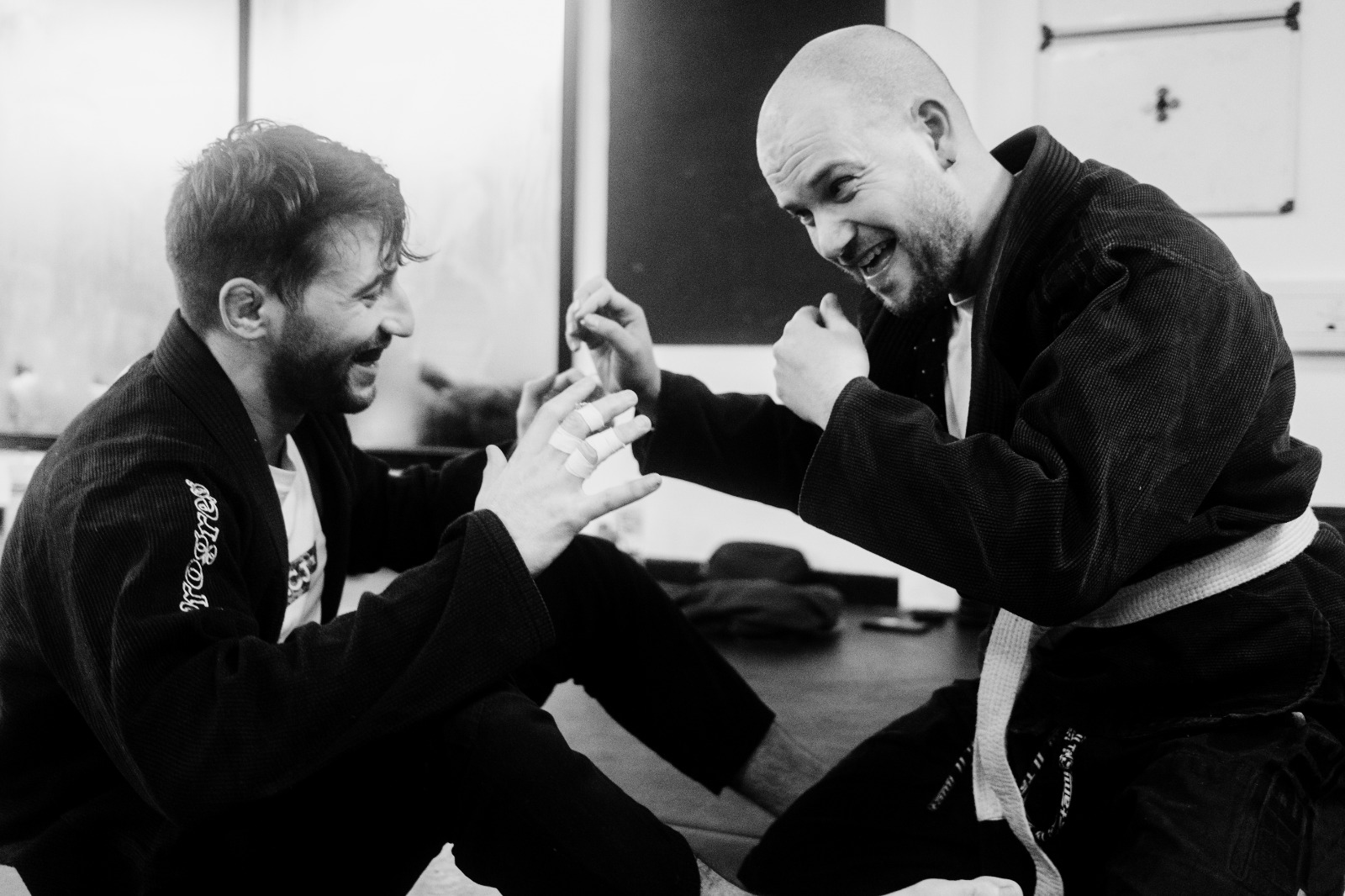 BJJ athletes training at SOL Grappling Geneva