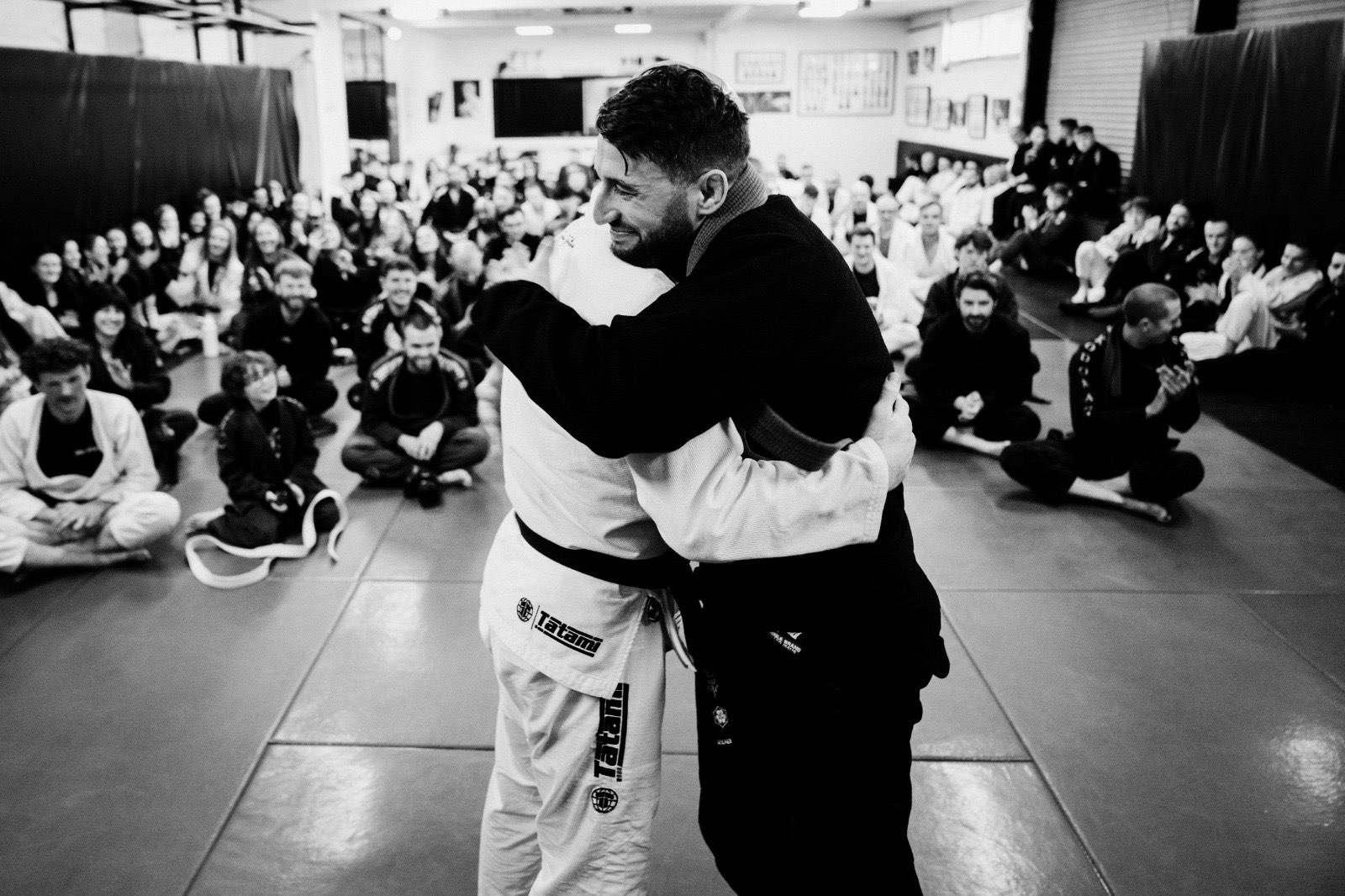 Belt promotion ceremony at SOL Grappling Geneva